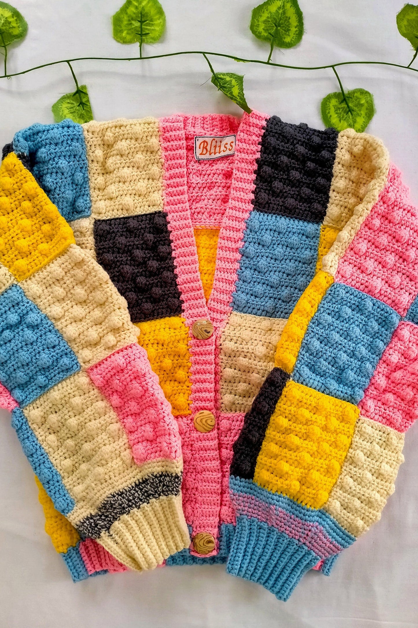 Unique Handmade Cardigan - Multiple Colours