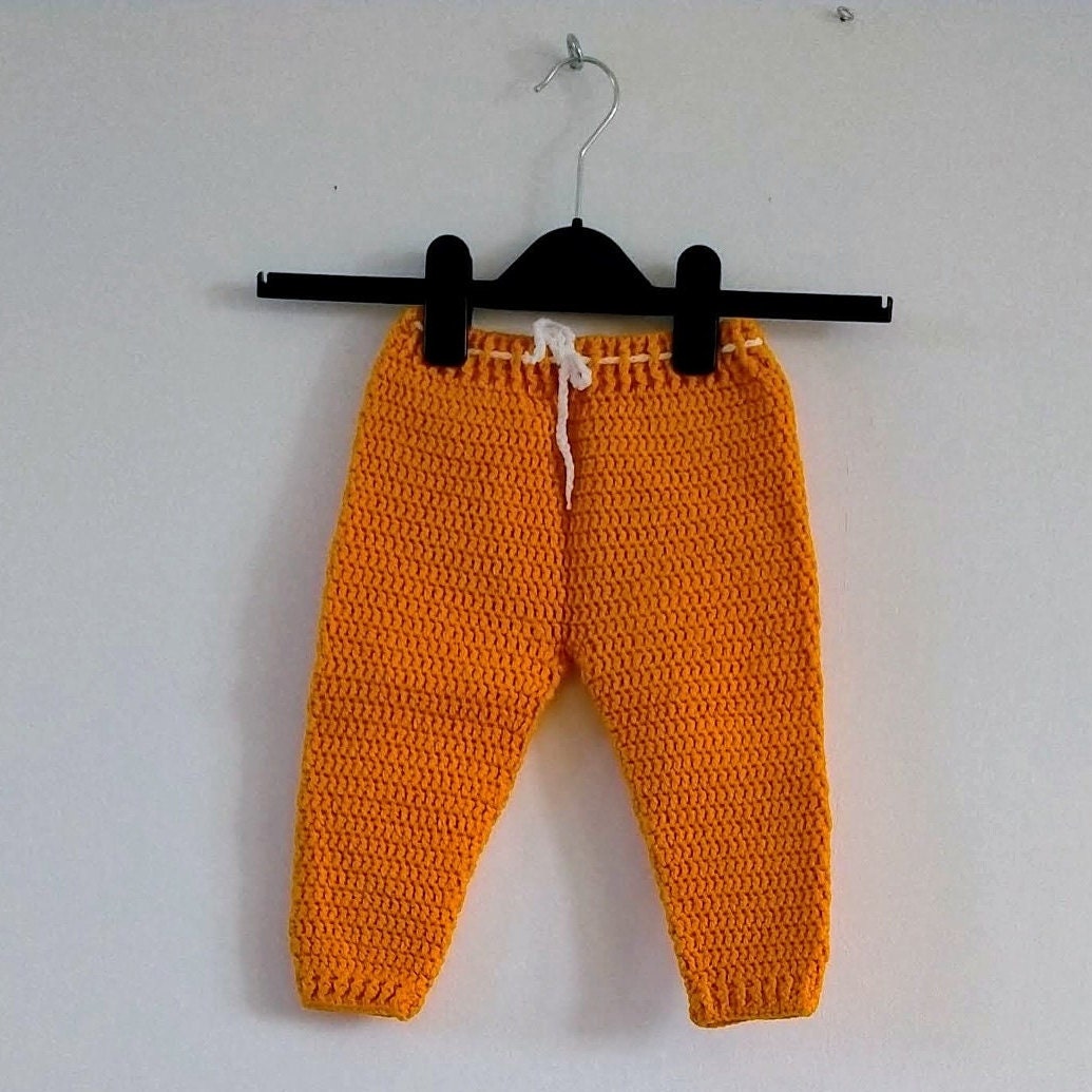 Handmade Baby Girl Set - Marigold Yellow