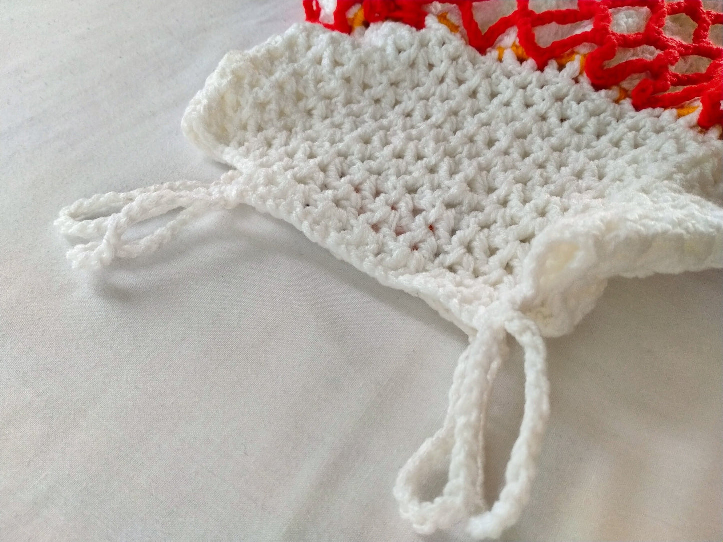 Handmade Scarlett knit Baby Dress