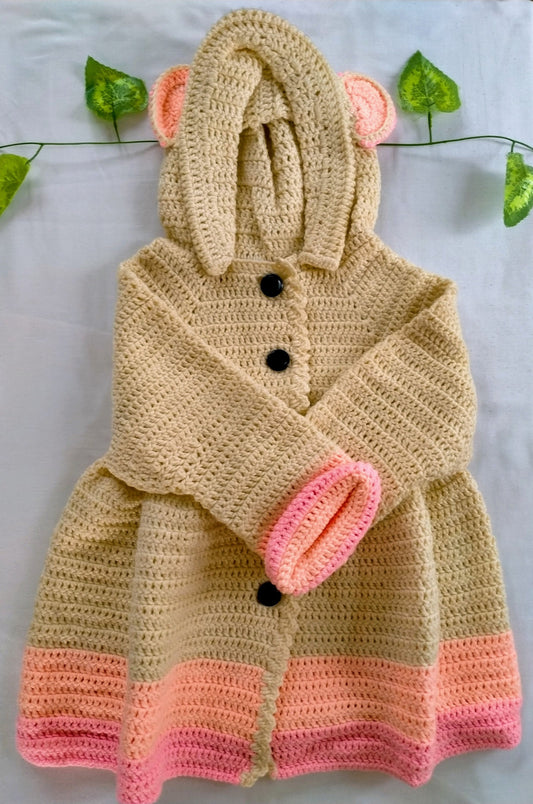 Handmade Toddler Teddy Bear Coat
