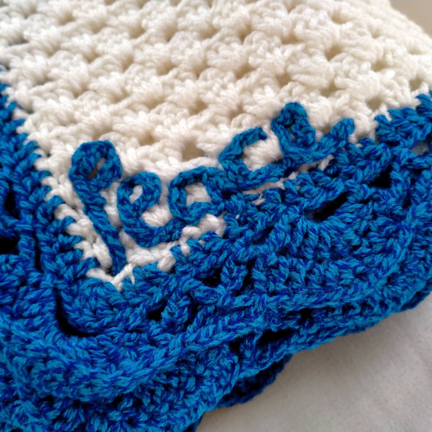 Handmade Baby Set - Cobalt Blue