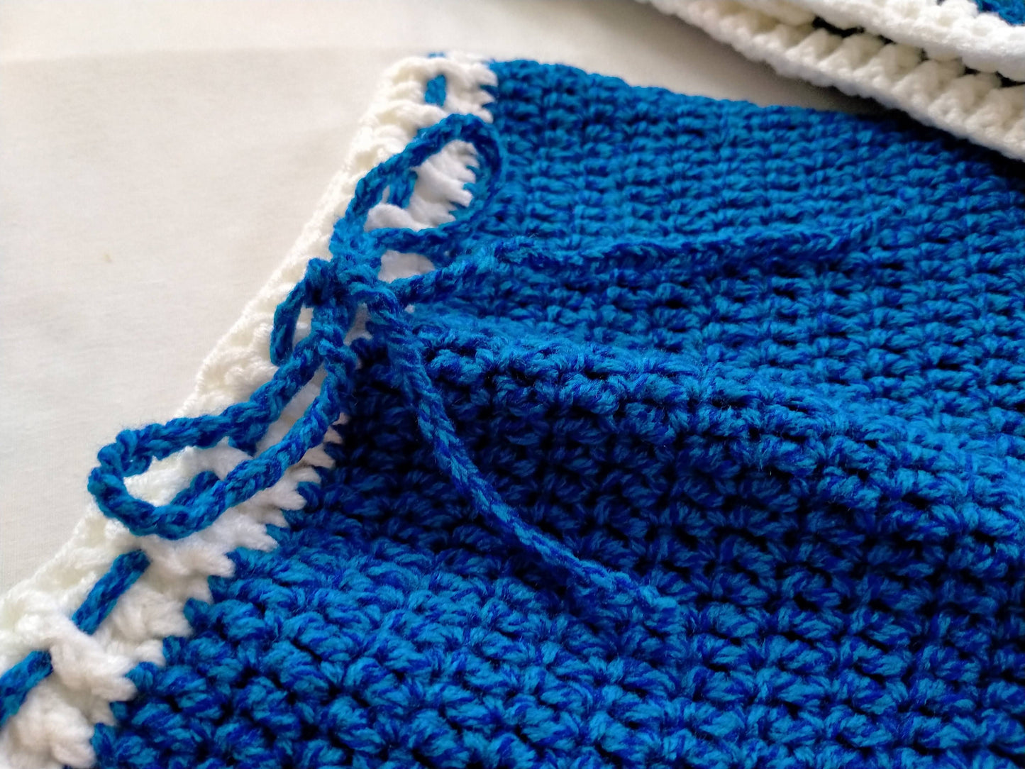 Handmade Baby Set - Cobalt Blue