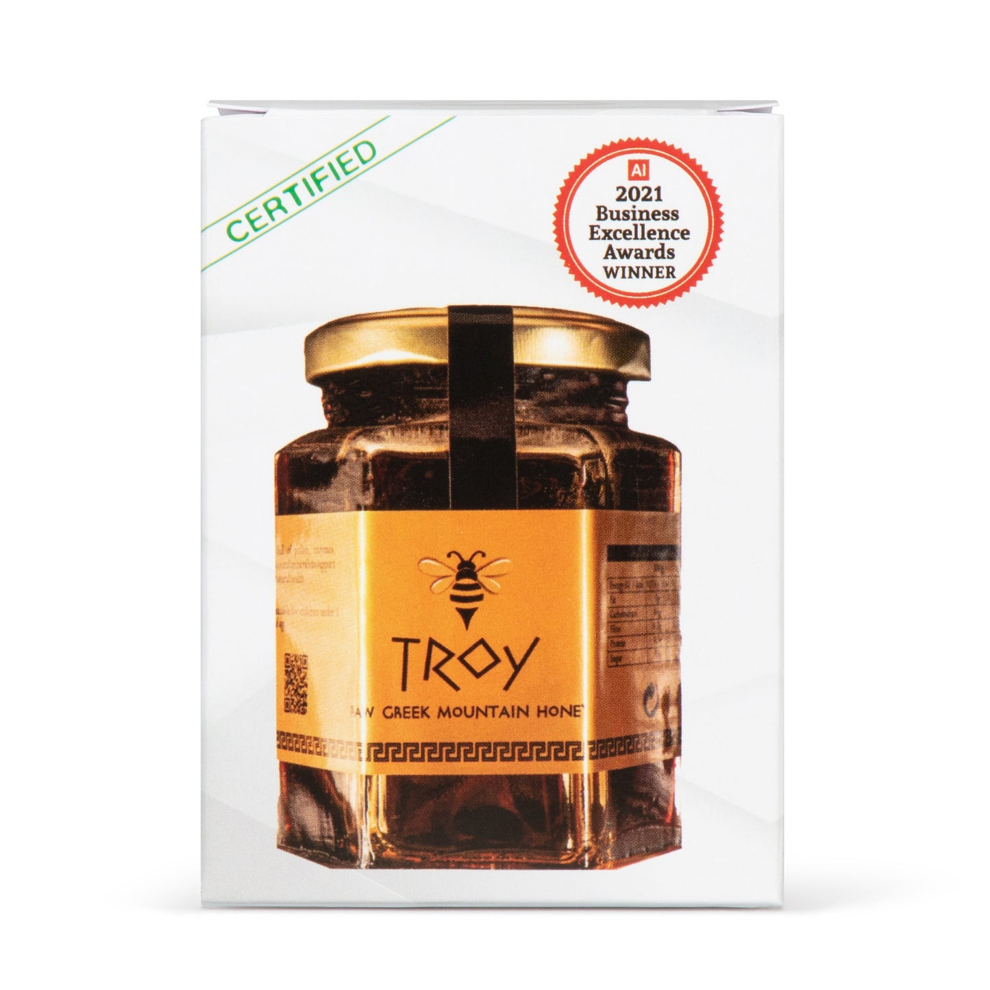 Troy Raw Greek Oak Honey