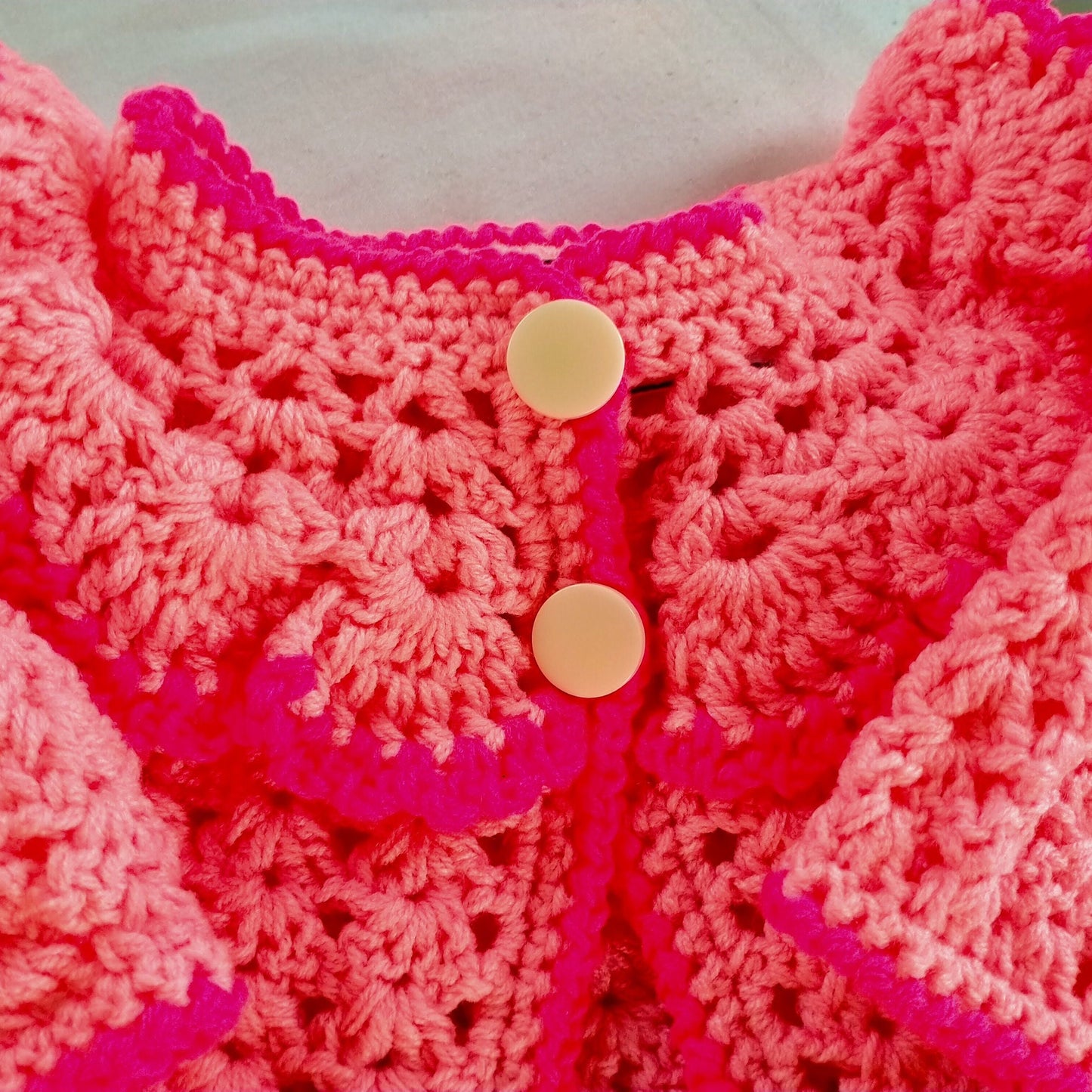 Handmade Baby Set - Cherry Blossom Pink