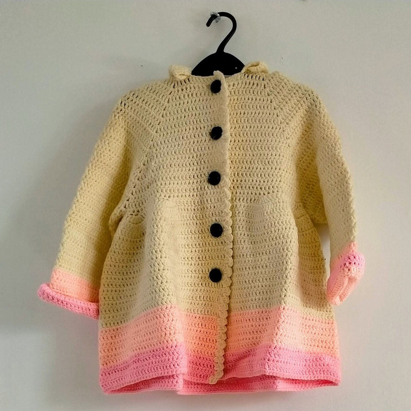 Handmade Toddler Teddy Bear Coat
