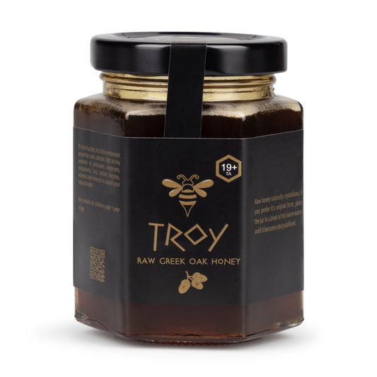 Troy Raw Greek Oak Honey