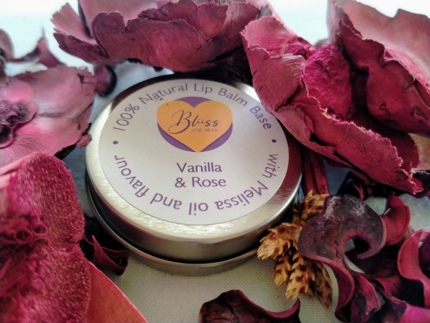 Lip Balm 10ml with an Organic Base