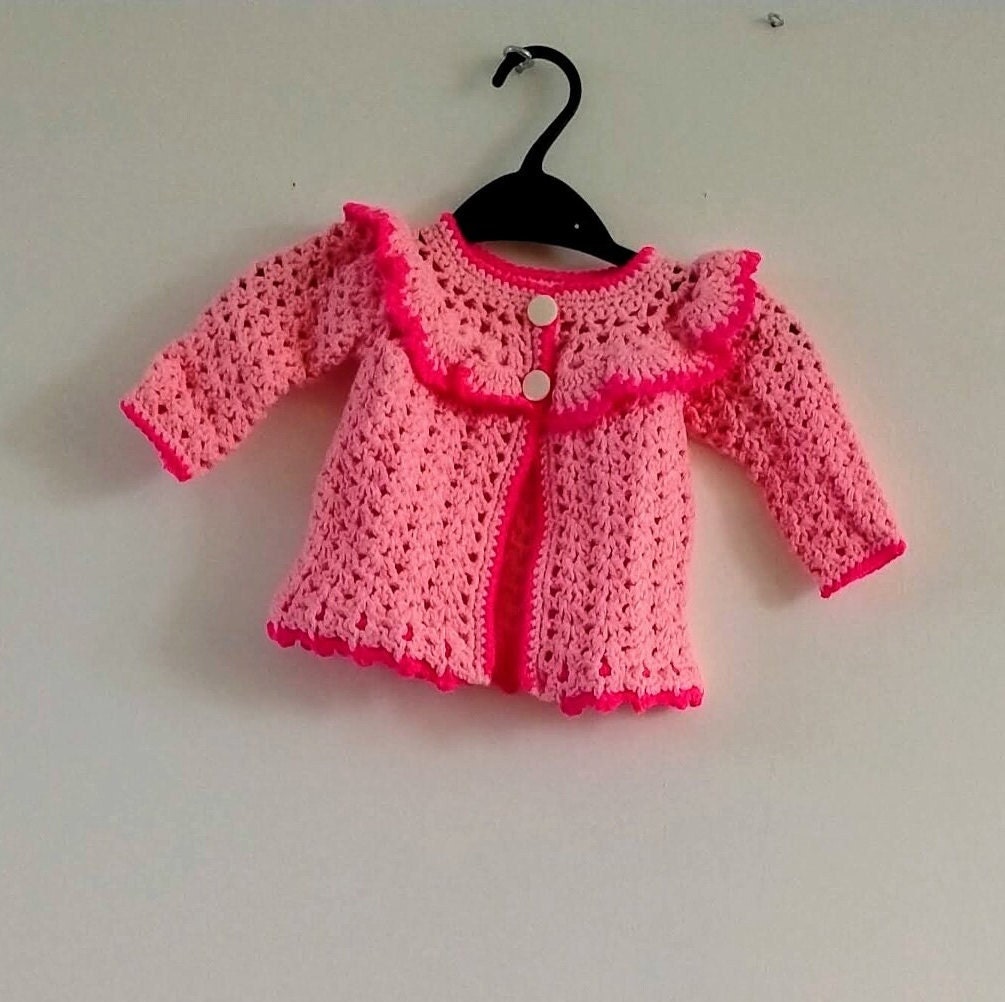 Handmade Baby Set - Cherry Blossom Pink